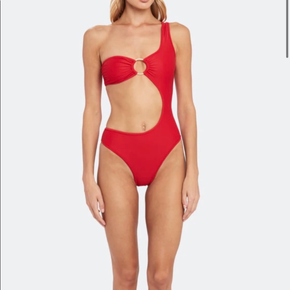 ElleJay BNWT piper one piece red swimwear swimsuit